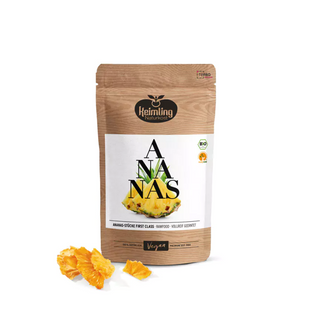 Torkade Ananasbitar, 200 g Eko