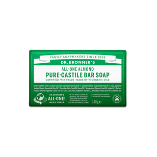Almond Pure-Castile Soap Bar, 140 g