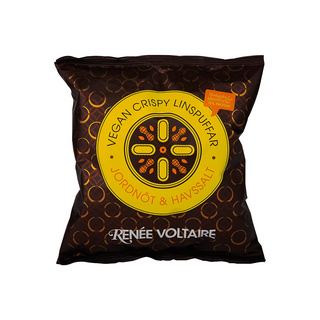 Vegan Crispy Linspuffar – Jordnöt & Havssalt, 60 g Eko