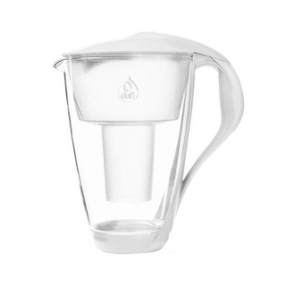 Vattenrenare Glas Vit, 2 L