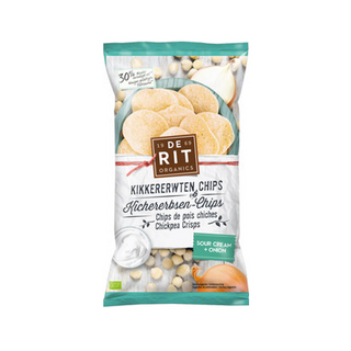 Kikärstchips Sour Cream Onion, 75 g Eko