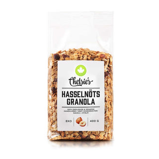 Chelsie's Organic Hasselnöts Granola, 400g