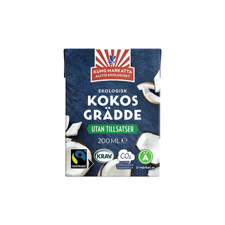 Kokosgrädde, 200 ml Eko