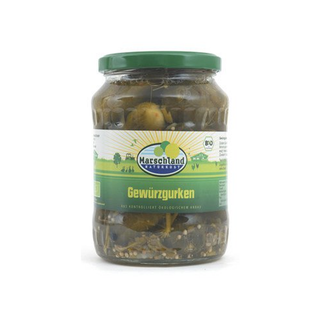 Kryddgurka, 670 g Eko