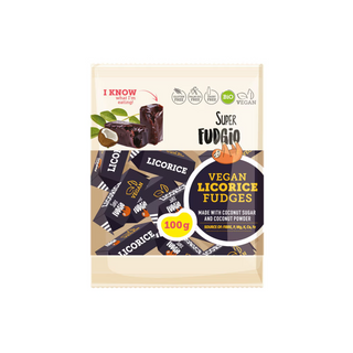Fudge Lakrits, 100 g Eko