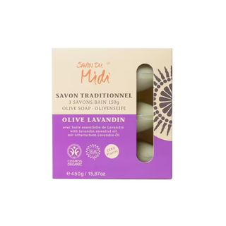 Midi Tvål Oliv & Lavendel, 3 st
