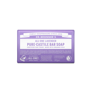 Pure Castile Bar Soap Lavendel, 140 g