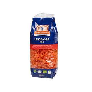 Röd Linspasta, 250 g Eko