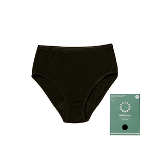 Period underwear High-waist Svart L, 1 st