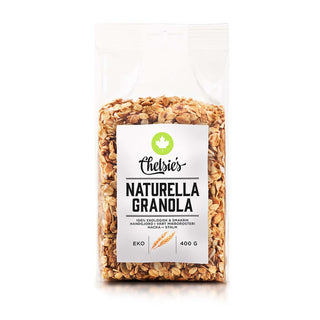 Chelsie's Organic Naturell Granola, 400 g Eko
