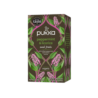 Peppermint & licorice, 20 påsar Eko