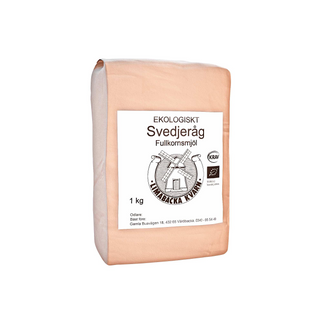 Svedjeråg Fullkornsmjöl, 1 kg Eko