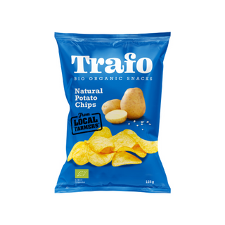Trafo Potato Chips Natural, 125 g Eko