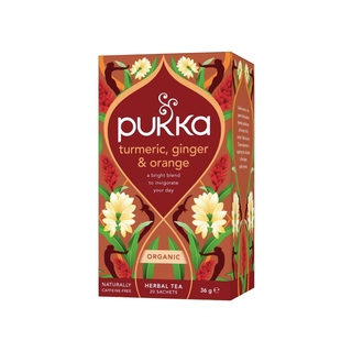 Turmeric, Ginger & Orange, 20 pås Eko