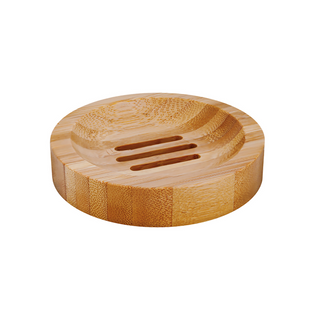 Tvålfat Runt I Bambu, 1 st