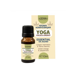 Yoga Focus & Energy Essential Oil Blend, 10 ml