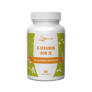 E-vitamin 400 IE, 60 kap