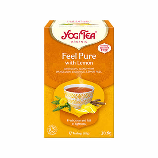 Yogi Tea Feel Pure With Lemon, 17 pås Eko