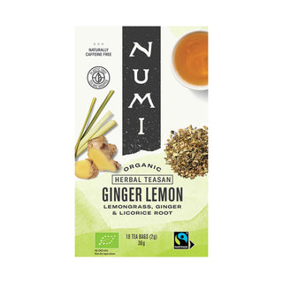 Numi Te-Decaf Ingefära Citron, 16 påsar Eko