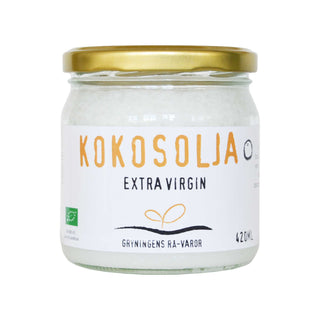 Kokosolja Extra Virgin, 420 ml Eko