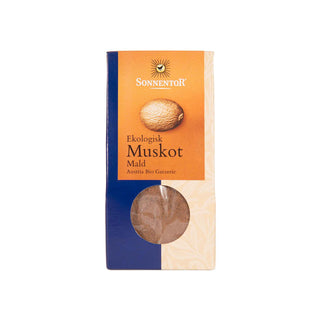 Muskotnöt Mald, 30 g Eko