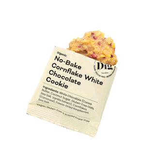 No-Bake Cornflake White Chocolate Cookie, 30 g Eko