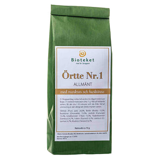 Örtte Nr. 1, 70 g