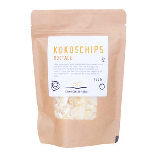 Rostade Kokoschips, 100 g Eko