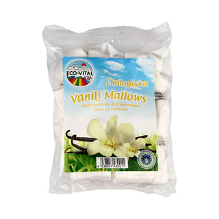 Vaniljmallows, 90 g Eko