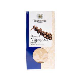 Vitpeppar Mald, 35 g Eko