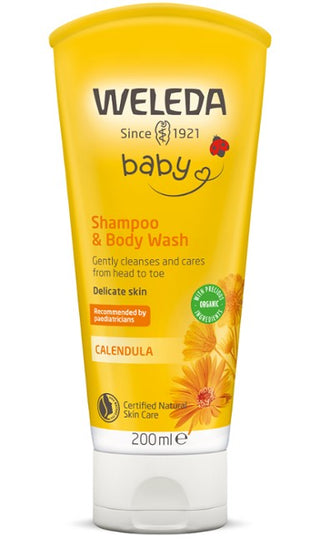 Calendula Schampoo & Body wash, 200 ml