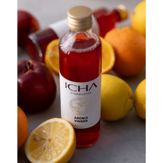 ICHA Kombucha Aronia & Vinbär, 250 ml Eko
