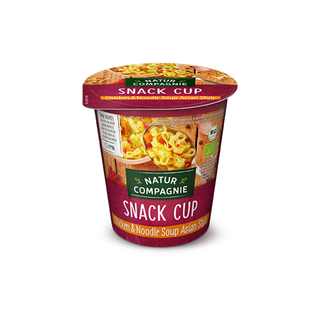Snack Cup Asiatisk kyckling- och nudelsoppa, 55 g Eko