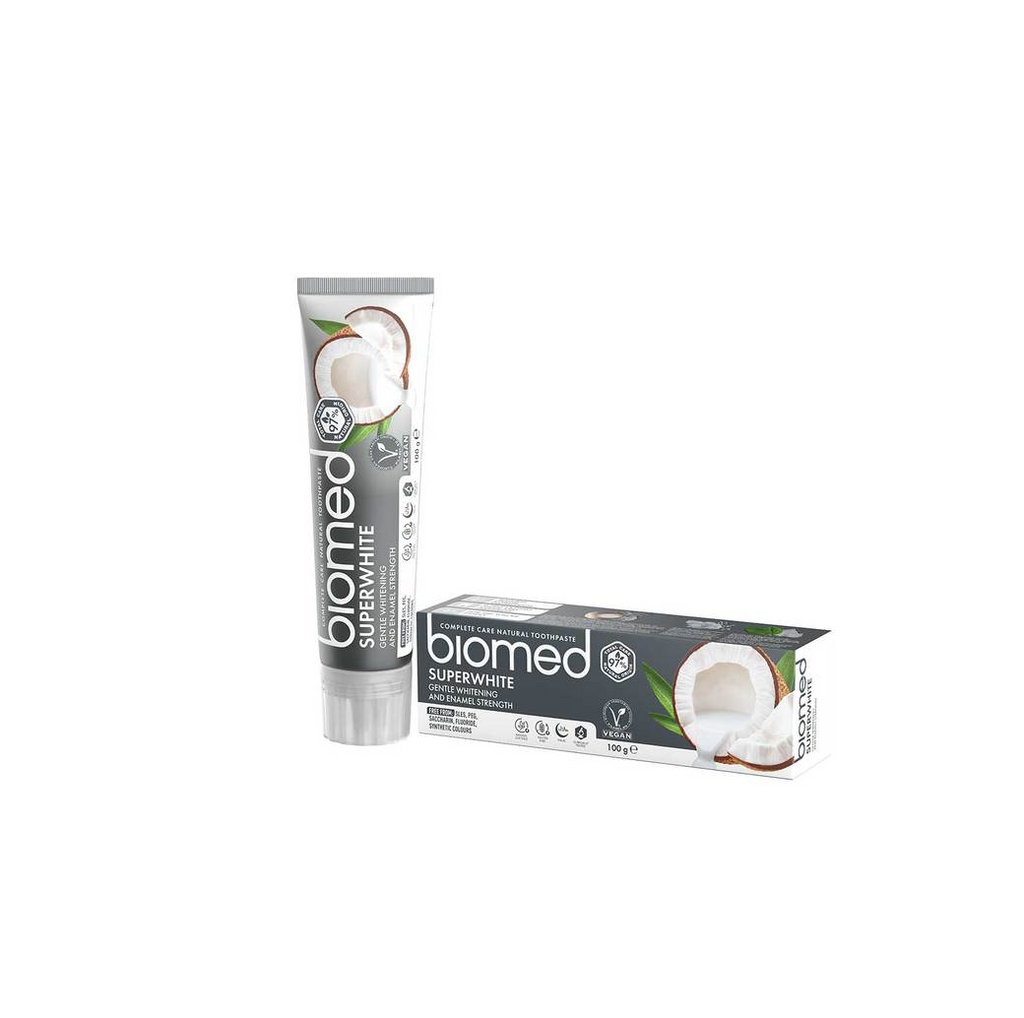 Biomed Toothpaste Superwhite, 100 g – Gryningen