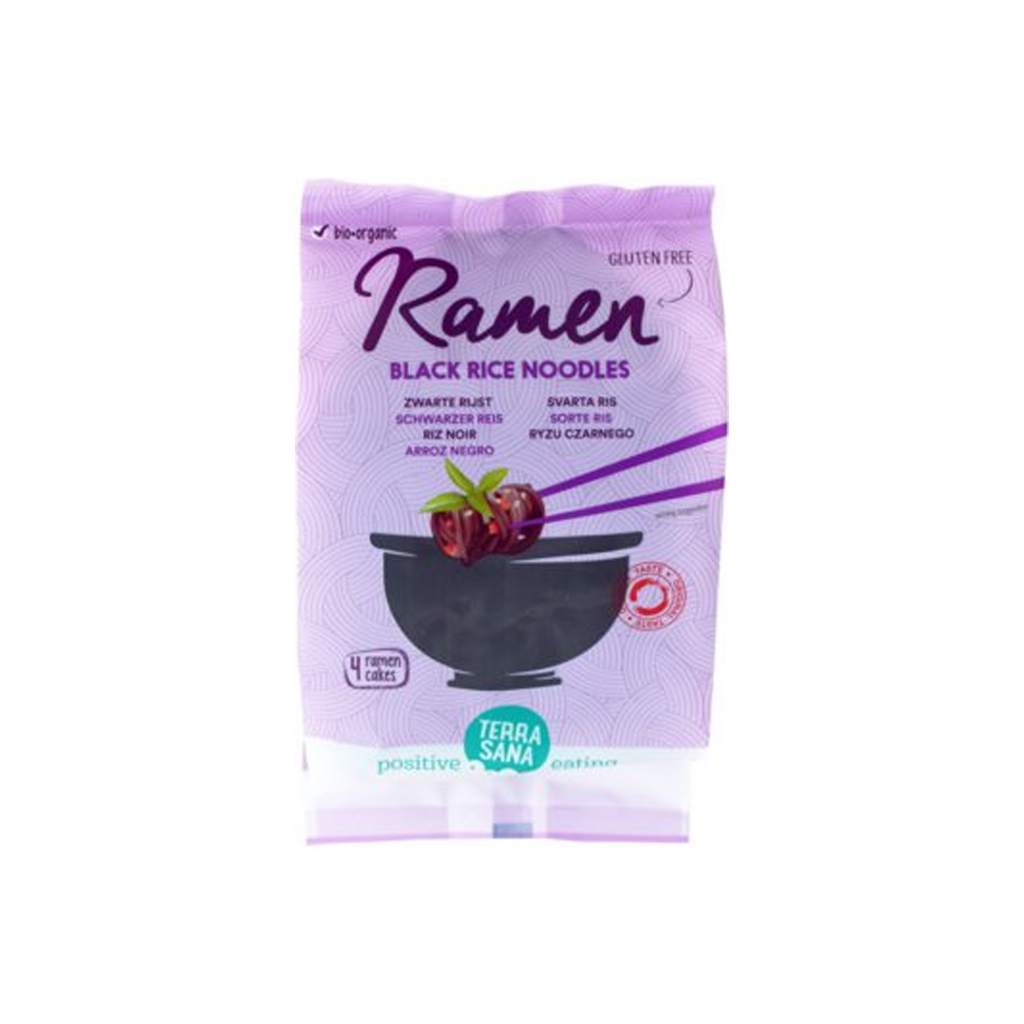 Ramen Black Rice Noodles, 280 g Eko – Gryningen