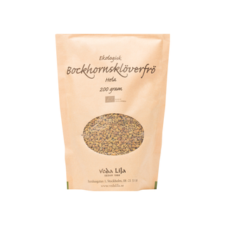 Bockhornsklöverfrön, 200 g Eko
