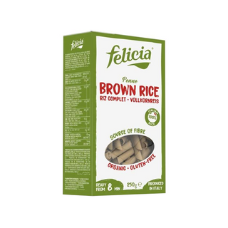 Brown Rice Penne, 250 g Eko