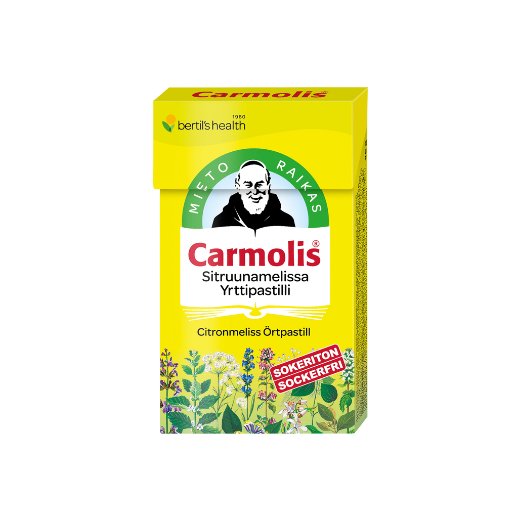 Carmolis Örtpastill Citronmeliss, 45 g – Gryningen