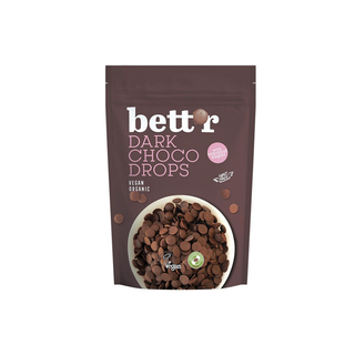 Dark Chocolate Drops, 200 g Eko