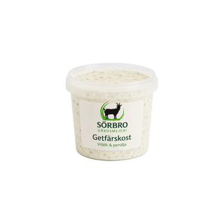 Sörbro Getfärskost Vitlök Persilja, 150 g Eko