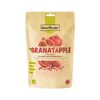 Granatäppelkärnor, 200 g Eko