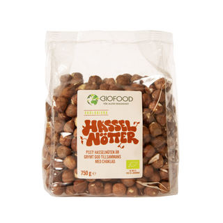 Hasselnötter, 750 g Eko