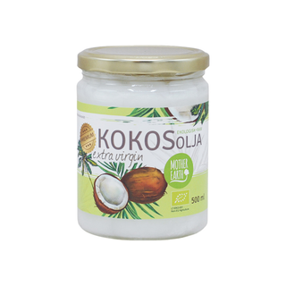Kokosolja Extra Virgin, 500 ml Eko