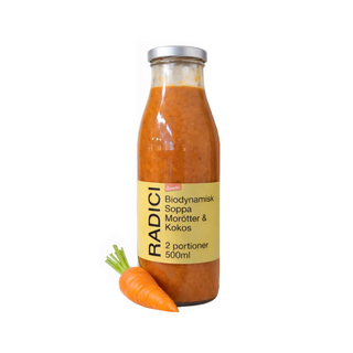 Soppa Morötter & Kokos, 500 ml Eko