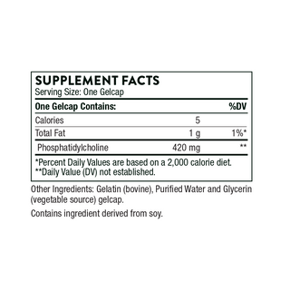 Phosphatidyl Choline, 60 kap