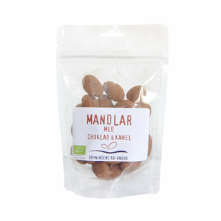 Mandlar Choklad & Kanel, 100 g Eko