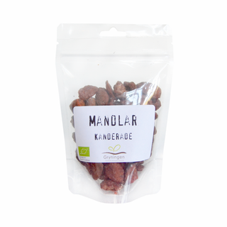 Mandlar Kanderade, 100 g Eko