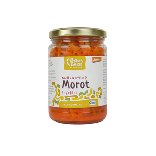 Mjölksyrad Morot Ingefära, 300 g Eko