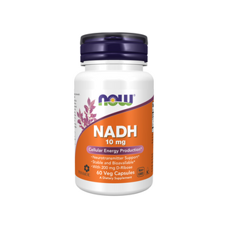 NADH 10 mg + 200 mg Ribose, 60 kap