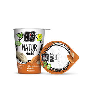 Mandelyoghurt Natur, 400 g Eko
